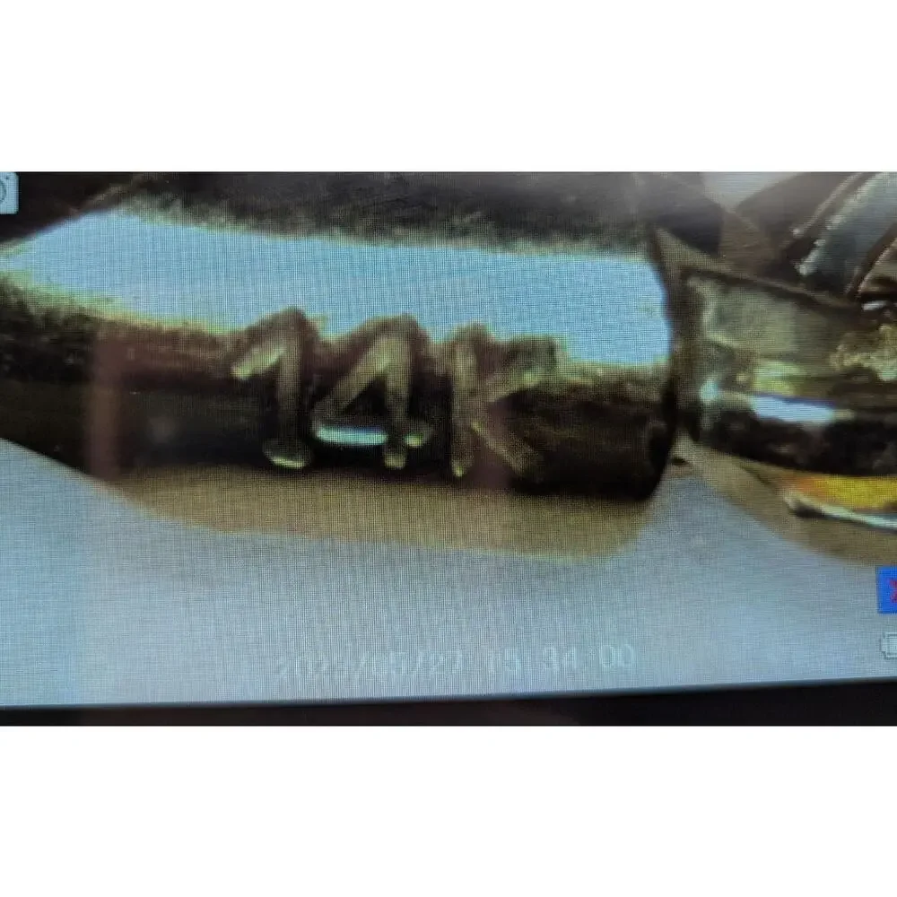 BBB 14K Yellow Gold Rope Chain Necklace 20”, 7.94g, U.S. Patent Estate Jewelry